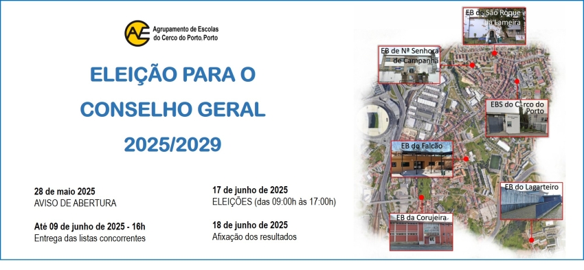 ELEIÇÃO PARA O CONSELHO GERAL 2025/2029