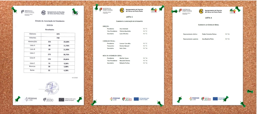Eleições para a Associação de Estudantes e para representantes dos alunos no Conselho Geral